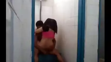 Virgin desi saali fucked hard in bathroom by horny Indian Jija Ji