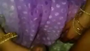 Indian babe wanks cameraman's sex stick and takes her XXX tits to light