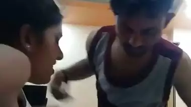 Hardcore Indian sex of the couple fucking first time