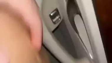 Getting topped off so good in the benz of this freaky Indian college girl