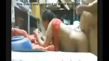 Big ass mature BBW bhabhi hard doggy style fuck at store room