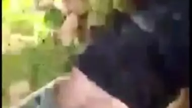 Hubby finally caught wife fuck with lover outdoor in jungle , Desi XXX mms