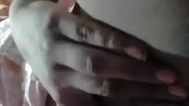 Village girl showing her pussy