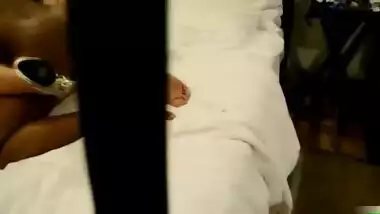 Wild tourist has wild sex with Desi hussy for money in the hotel room