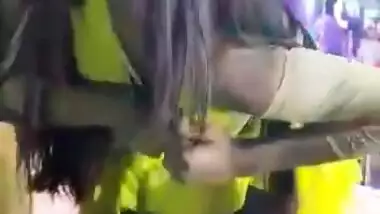 Desi beautiful girl very hot stage dance