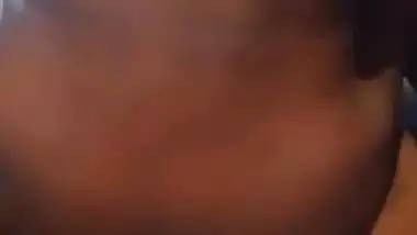 Village girl sucking boobs