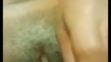 Indian Tamil girl fingers vagine on video call
