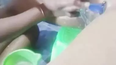 Indian Wife Shave Husband