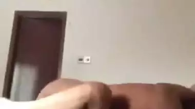 Girl moans when her lover enjoys hardcore sex with her