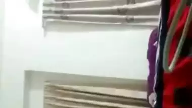 Fiery Bangladeshi girl poses all naked for private Desi XXX video