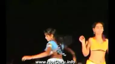 Telugu Hot Girls Night stage dance 9