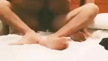 Cucklod wife taking two dick same time in pussy and asshole with moaning