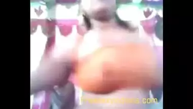 Big boobs South Indian naked dance stage show
