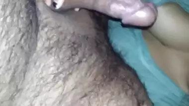 Indian aunty sexy amateur blowjob video