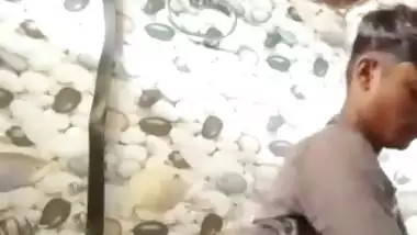 The girl moans loudly when her BF fucks her pussy hard