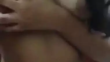 Jaipur girl cutest Alpana self recording nude video for BF by him