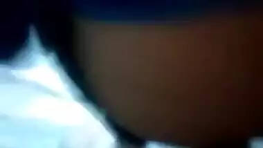 Desi trying a quick doggy with neighbor aunt she was talking over phone