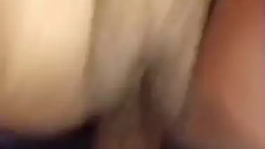 Cute girlfriend hairy pussy fucking viral xxx MMS