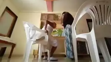 Pakistani baba with home nurse