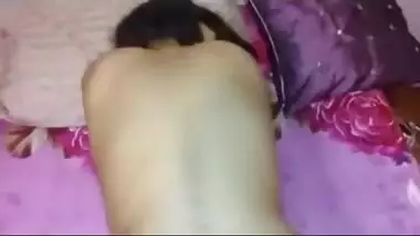 Homemade Indian sex XXX video of big-boobed aunty with young guy MMS