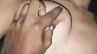 Indian wife Sarkari Farhan sucking dick of husband