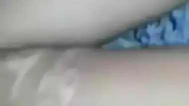 Horny Indian XXX girl tasting her boyfriend’s big dick on cam MMS