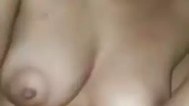 Busty Desi XXX babe loves riding on her house owner’s cock MMS