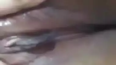 Beautiful girl fingering pussy