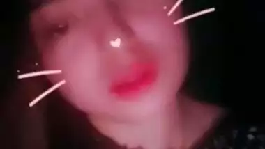 Very cute girl video call