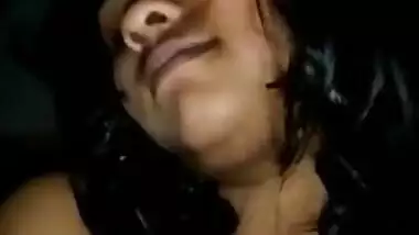 Indian woman is young and naive exposing XXX tits on camera for viewers