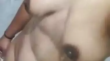 Desi diva with fat belly and saggy boobs poses naked in XXX shower