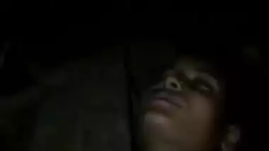 Desi tries to hide XXX body parts as boyfriend captures her in the nude