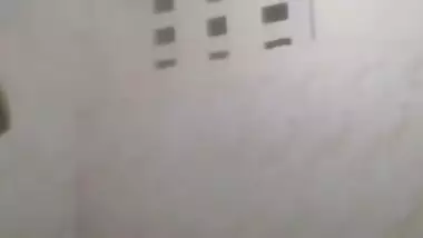 BD girl boob show for her lover MMS video