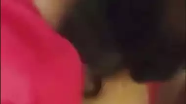 Big boob lady gives an Indian blowjob to her lover