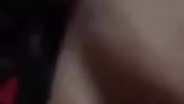 Adorable Desi girl gets horny and plays with her XXX tits on cam