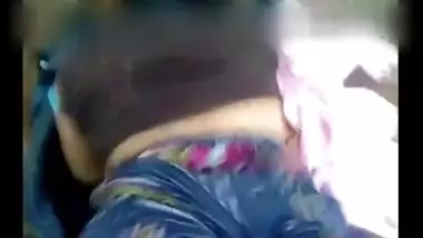 Outdoor Indian sex vids of a horny abode wife fucking in doggy style