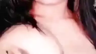 Famous insta Model AFSHAA New 13Min Premium Taking her Huge Boobs Out & Stripping Fully NUDE Playing with herself