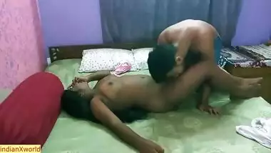 Amazing Hot Sex With Tamil Teen Bhabhi While Her Husband Outside ! Plz Dont Cum Inside