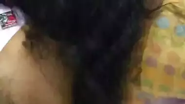 Indian bhabhi giving sensous blowjob to a young guy her cuckold hubby record