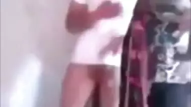 Desi XXX, hot indian aunty teaches nephew the trick of seduction and as fuck