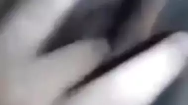 Horny Girl Showing Huge Tits and Fingering