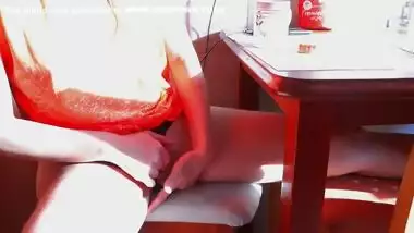 Sola Zola - Beauty Decided To Masturbate At Dawn Over A Cup Of Coffee