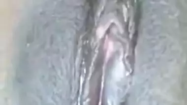 Modest Indian gal demonstrates XXX vagina showing it is ready for sex