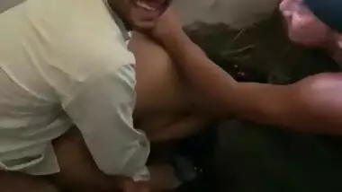 Punjabi girl enjoying with lover with friends