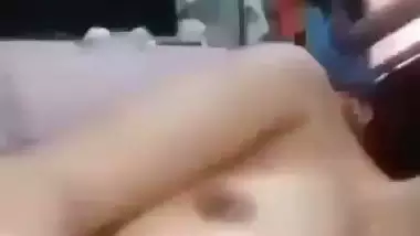 Girlfriend nude video making for boyfriend viral MMS