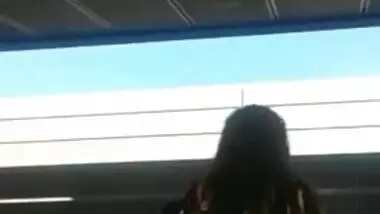 Candid - Gorgeours Paki Indian Desi Babe With a Huge Booty