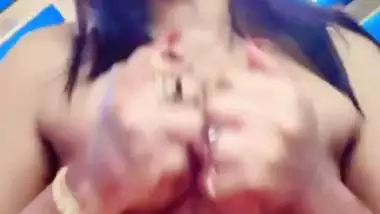 Bengali girl licking boobs with video call to lover