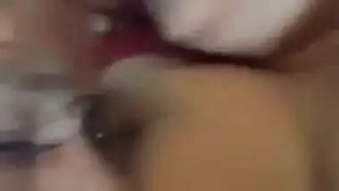 Kinky husband and big boob wife record their village porn